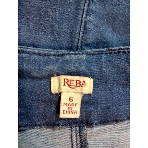 Reba Skirt Ladies 6 Denim Midi - Picture 6 of 8